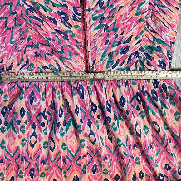 Roxy Shore Thing Woven Fit-and-Flare Dress size Large - Picture 6 of 16